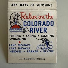 Vintage 1960s Colorado River Matchbook Cover picture