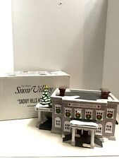 Department 56 SNOWY HILLS HOSPITAL Snow Village #54488 5448-8 In Box ~ No light picture