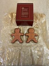 VINTAGE AVON 1981 GINGERBREAD JOYS Spiced Apple FRAGRANCE WAX ORNAMENTS picture