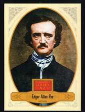 2012 Panini Golden Age - Card #1 Edgar Allan Poe - Inv# 6390 picture