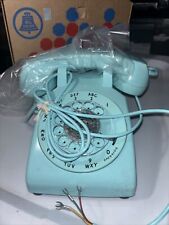 Vintage Bell Systems Western Electric TURQUOISE Model 500DR Rotary Telephone NOS picture