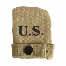 Authentic Reproduction WWII Era US Army M1 Carbine Canvas Muzzle Cover  picture