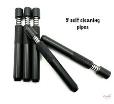 5X Self Cleaning One Hitter Metal Bat Tobacco Smoking Dugout Pipe US SELLER  picture