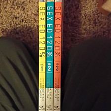 Sex Ed 120% Manga Lot Vol 1-3 Trade Paperback English - Yen Press picture