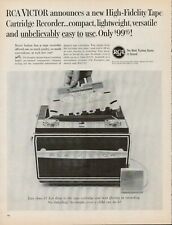 1962 RCA Victor Tape Recorder Machine Vintage Print Ad High Fidelity Sound Music picture