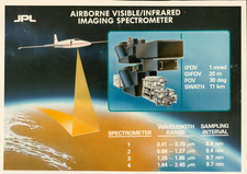 NASA JPL AVIRIS Imaging Spectrometer Earth Science Kodak Concept Print 8.5x11 picture