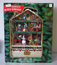 Mr. Christmas Santas Musical Workshop In Box Working Lights Motion Music * VIDEO picture