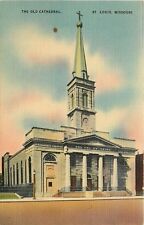The Old Cathedral St Louis Missouri MO Postcard picture
