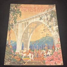 vintage 1937 Pasadena Tournament of Roses Pictorial FD14 picture