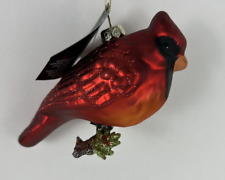 Robert Stanley Red Bird Cardinal Glass 5