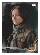 2016 Topps Star Wars Rogue One Series 1- Jyn Erso #1- Death Star Parallel picture