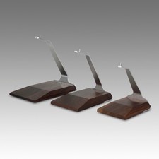 PacMin Standard Small Wood Metal Upright Desk Display Model Airplane Base Stand picture