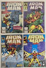 Lot Of 12 Iron Man Marvel Comics  Copper Age War Machine Living Laser picture