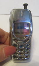 Vintage Silver Nokia 3310 Cell Phone Cigarette Lighter Novelty Refillable Butane picture