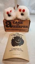 VINTAGE 1983 FUNNY NOVELTY GAG GIFT, A Case of Herpes and Manual picture