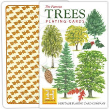Heritage Trees playing cards novelty cards dendrology botany natural world tree picture