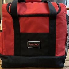 VTG Caesars Atlantic City Cooler Bag New Never Used Red 18x18x6 Casino NOS picture