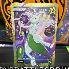 Mewtwo Shooting Star Holo 1st Edition 21/26 Genetic Aaron Ballish Fan Art Card picture