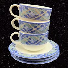 Royal Doulton Everyday Glen Ora Cup And Saucer Set 3 England 1994 Porcelain picture
