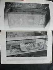 Original May 1923 National Geographic Magazine - Excavations of King Tuts Tomb picture