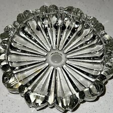 Vintage 1950’s Crystal Fluted Ashtray picture