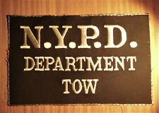 GEMSCO NOS NYPD Vintage Patch POLICE DEPT TOW NY Original 1989  XL JACKETBACK ce picture