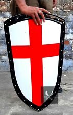 Christmas 18G Battle Armor Shield Red Knight Templar Red Cross Shield 30 Inch picture