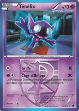 Ténéfix -B&W: Plasma Glaciation-49/116-French Pokemon Card picture