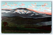 1909 Mount Diablo Under Snow Oakland California CA Antique Posted Postcard picture