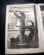 2 Rare 1865 Painter Illustrator Winslow Homer Illustration Prints Post Civil War picture