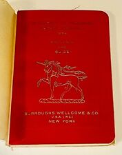 1934 Burroughs Wellcome & Co Chicago Exposition Pharmacy Tabloid Souvenir Book picture