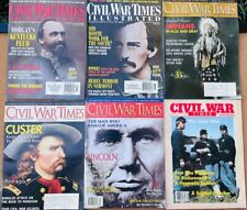 CIVIL WAR TIMES ILLUSTRATED Vintage Magazine Lot of 6 1990's Issues picture