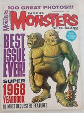 Famous Monsters of Filmland 1968 Yearbook VF 2-headed monster cvr KING KONG U004 picture
