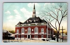 Concord NH-New Hampshire, City Hall, Antique, Vintage Postcard picture