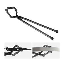 Blacksmith Tongs, 18” Z V-Bit Tongs, Carbon Steel Forge Tongs with A3 Steel picture