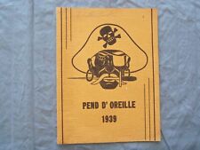 1939 PEND D'OREILLE POLSON HIGH SCHOOL YEARBOOK - POLSON, MONTANA - YB 3382 picture