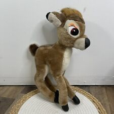 Disney Vintage Bambi Plush Stuffed Animal Posable Legs 1980s Walt Disney picture