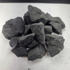 Shungite Stones Raw Natural Size 1"-2" / 2 LB - Emf Protection, Water Treatment picture