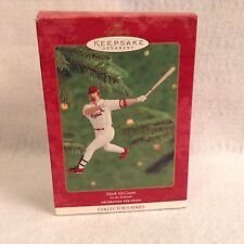 Hallmark Keepsake Ornaments, 2000, Mark McGwire Vintage New In Package Collectib picture