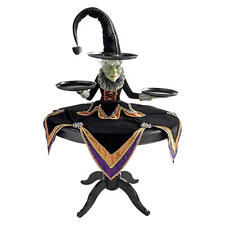 Halloween Witch Display Stand Tray Tabletop Server Witch Decor Stroage Rack picture