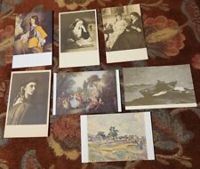 Lot of 7 Vintage Post Cards - National Gallery Of Art Washington DC Unused  picture