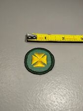 Vintage 1963-1980 Girl Scouts Of America Badge Health Aide Patch VG+ (A5) picture