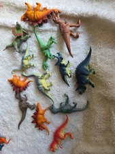 Dinosaur Toys Various Species, Sizes & Brands Lot of 13 action figures picture