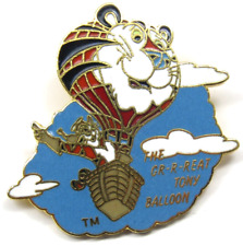 1990 Balloon Pin Kellogg's Tony The Tiger GR-R-REAT Multicolor Collectible picture