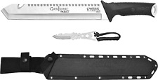 Camillus Carnivore Machete with Molded Sheath and Quad Grind Saw picture