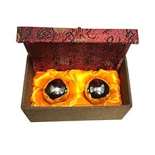 2pcs Baoding Balls Chinese Health Exercise Stress Balls with Box Meditation M... picture