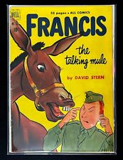 FRANCIS THE FAMOUS TALKING MULE #1 Dell Four Color #335 KEY 1st Nice App. 1951 picture