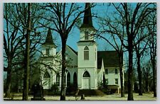 Postcard TX Plains The President's Church Plains First Baptist UNP A14 picture