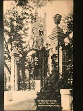 Vintage Postcard 1946 Grecourt Gates, Smith College, Northampton, Massachusetts  picture