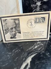 Vintage, Rare/ Envelope In Honor Of Albert Schweitzer/ Passed Sept 4th, 1965 picture